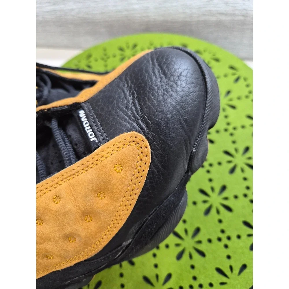 Air Jordan 13 Retro Low 136008-071 Mens 8.5 Shoes Black Brown Chutney Sneakers